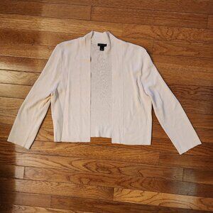 Ann Taylor Salmon Pink Cardigan